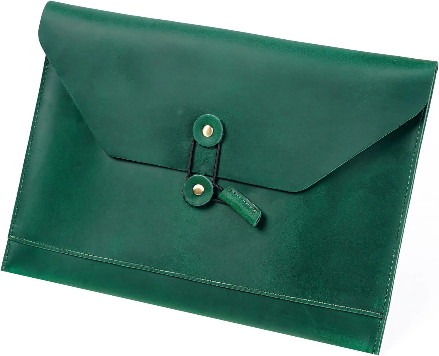 -Slim Portfolio Handmade from Full Grain Leather - Notebook Holder