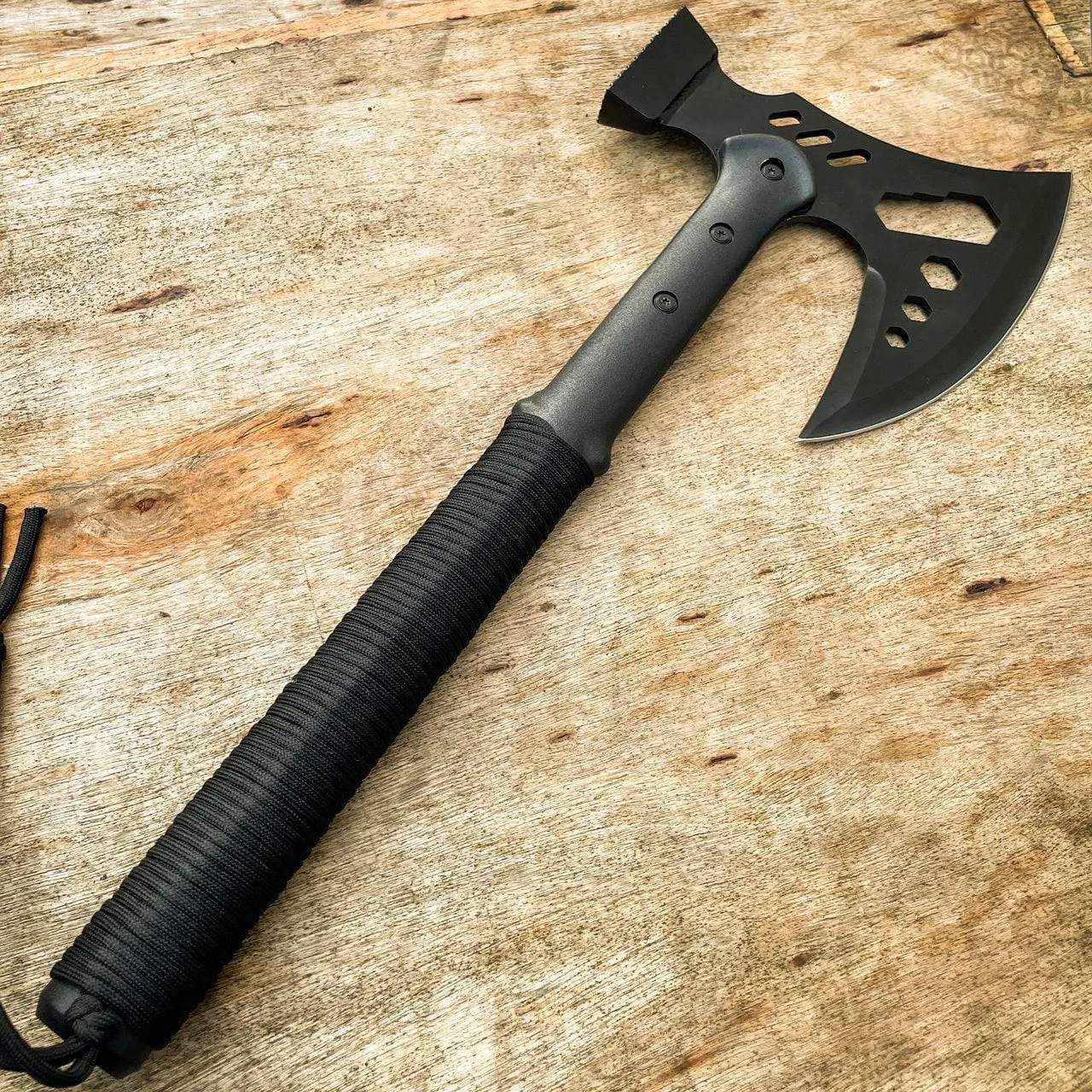 18" CAMPING TOMAHAWK THROWING AXE BATTLE Hatchet