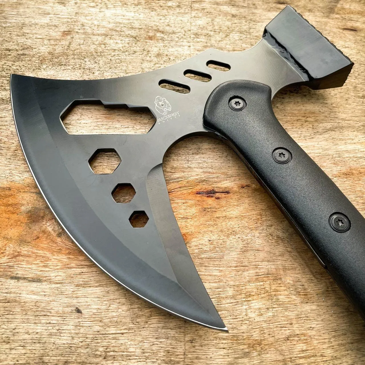 18" CAMPING TOMAHAWK THROWING AXE BATTLE Hatchet