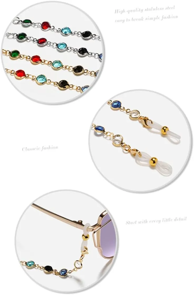 1pc Chain Necklaces Lanyard Necklace Glasses Necklace Women Glasses Ladies Sunglasses Eyeglass Cord