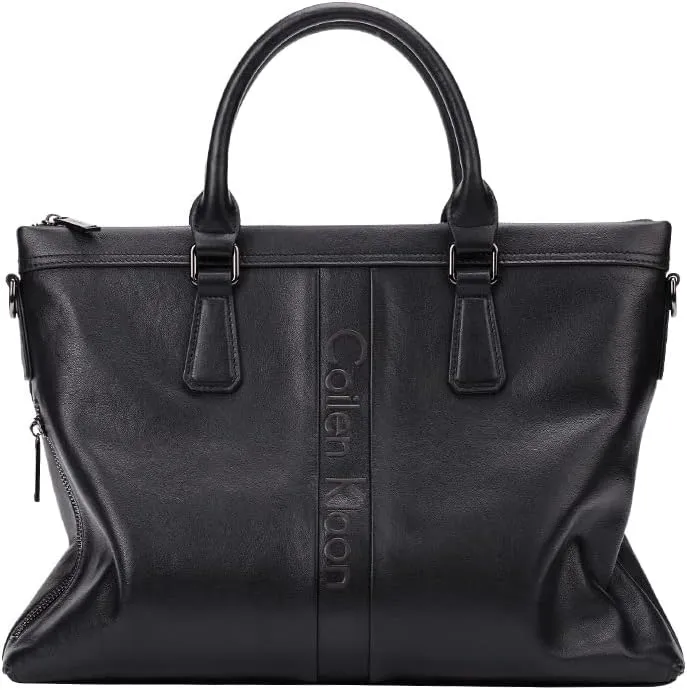 2022 New Men's Leather Handbag high-capacity Cowhide Business Computer Bag Classic business One-shoulder Messenger Bag