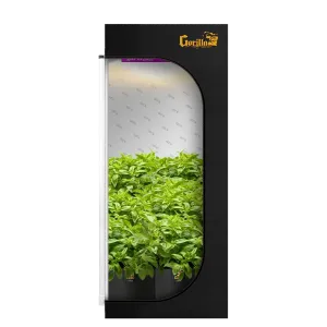 2x2.5 All New Grow Tent Kit - Soil