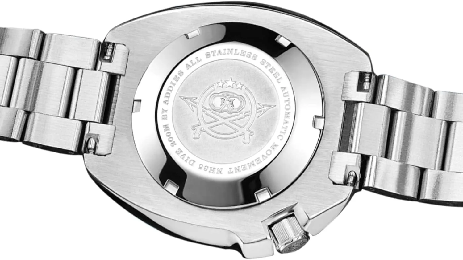 ADDIESDIVE Automatic Diver 200 M Mens Watch Luminescent Mechanical NH35A Analog Stainless Steel