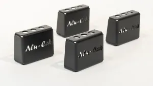 ALU-CAB LOAD BAR MOUNTING FEET - HIGH PROFILE - SET OF 4