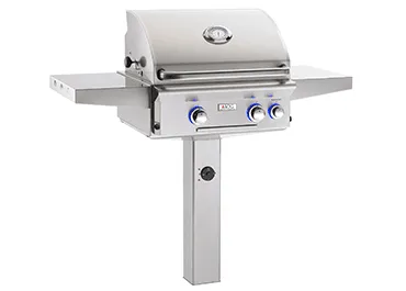 American Outdoor Grill 24NGL Cooking Surface 432 Sq. Inches Post Model Grill