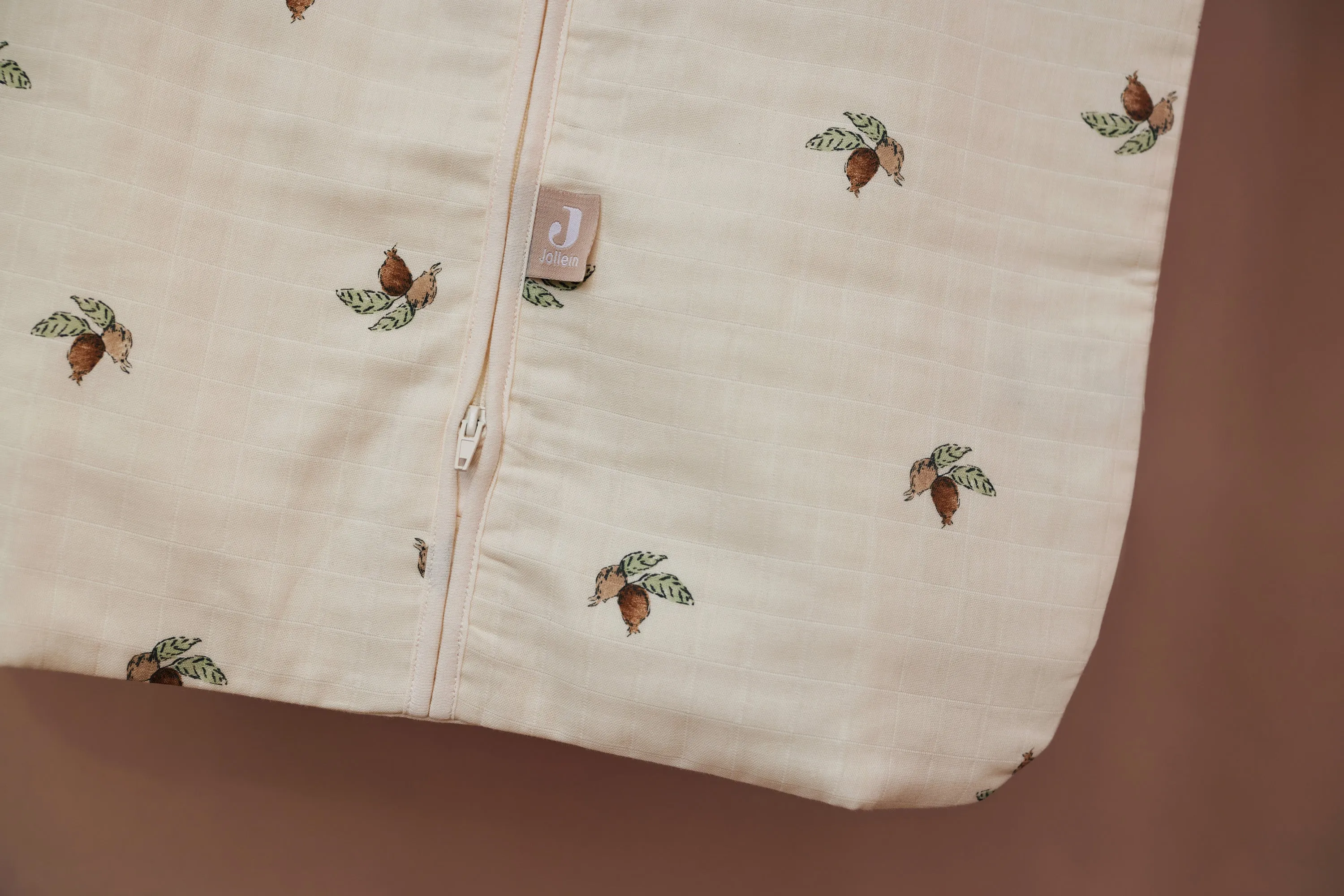 Baby Sleeping Bag Muslin 70cm - Rosehip