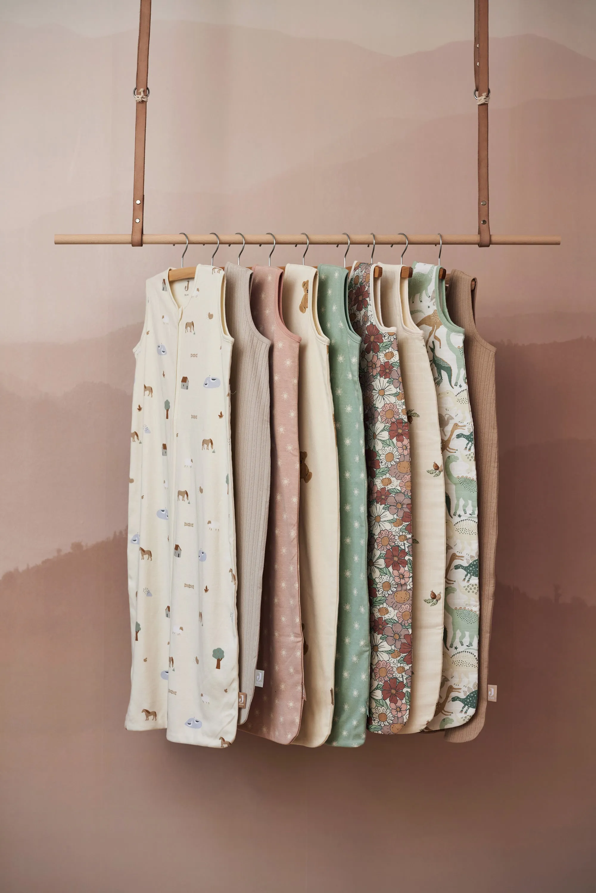 Baby Sleeping Bag Muslin 70cm - Rosehip