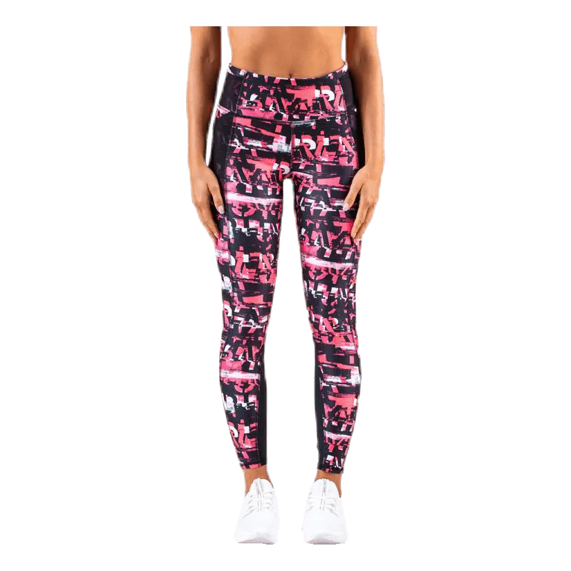 Be Bold 7/8 Tight Pink/Patterned