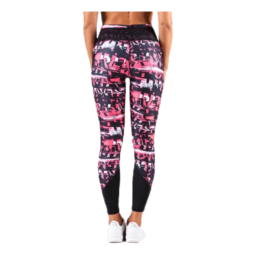 Be Bold 7/8 Tight Pink/Patterned