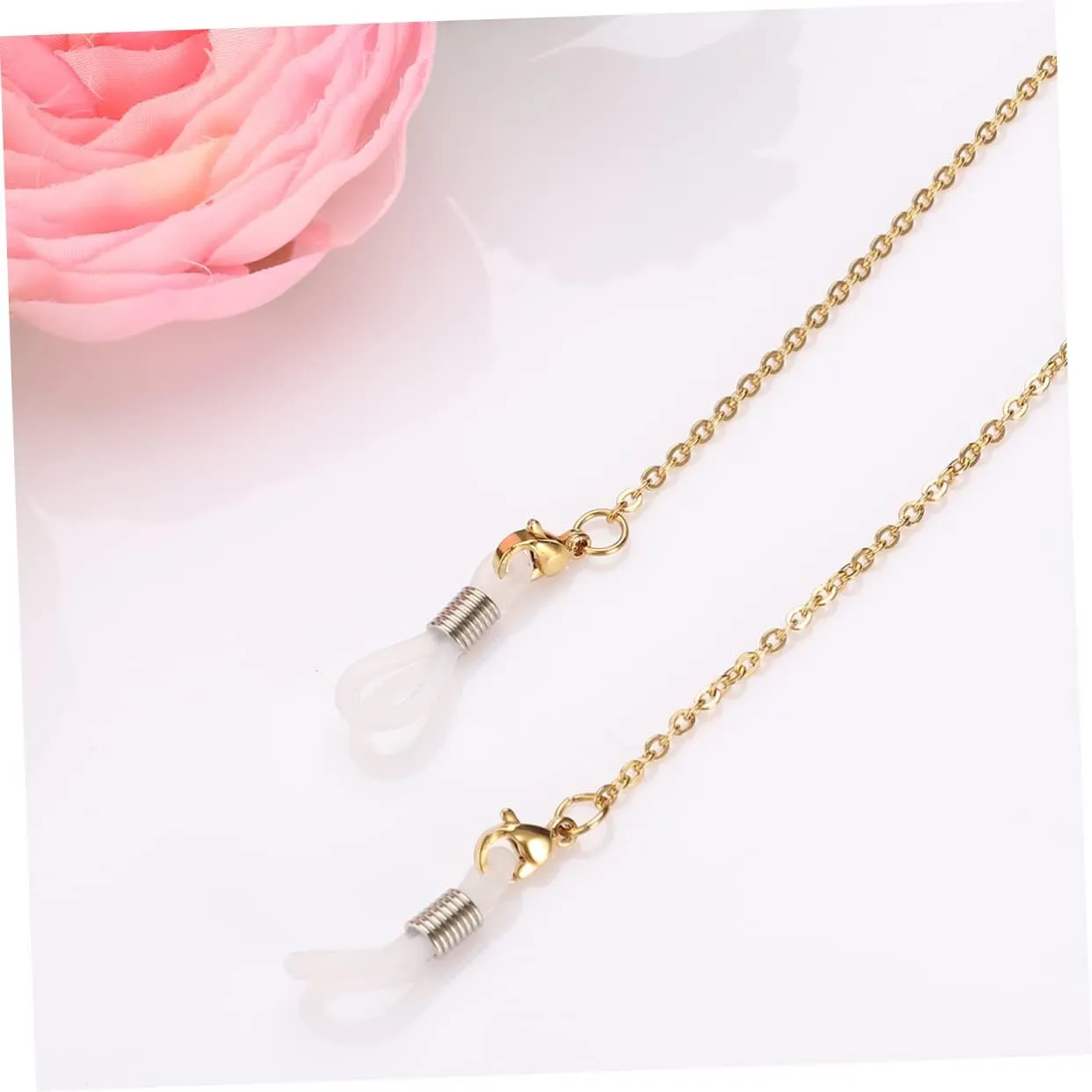 BESTYASH Glasses Chain for Women Earring Stand Eyeglass Holder Necklace Women Glasses Face Covering Chain