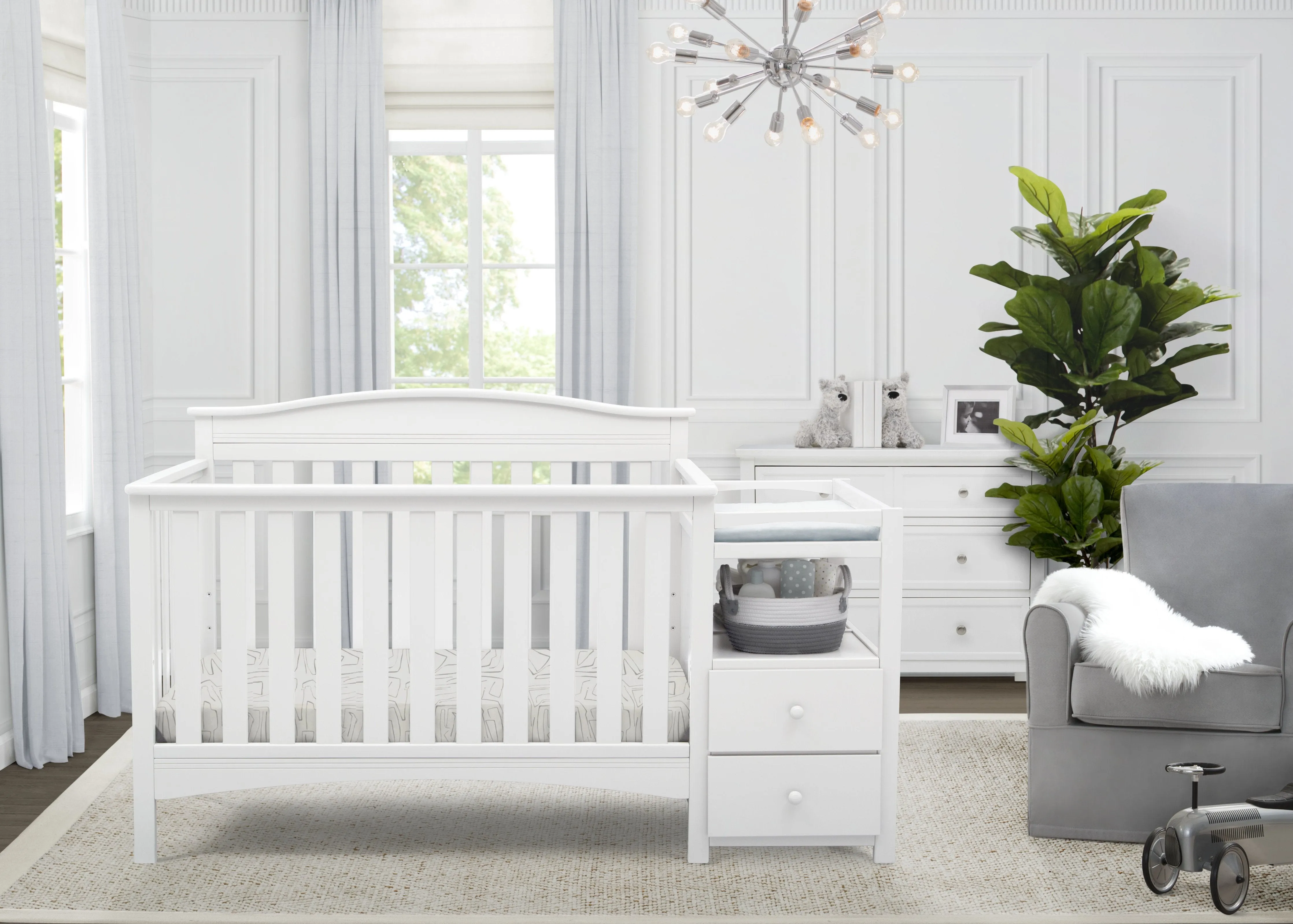 Birkley Convertible Crib and Changer
