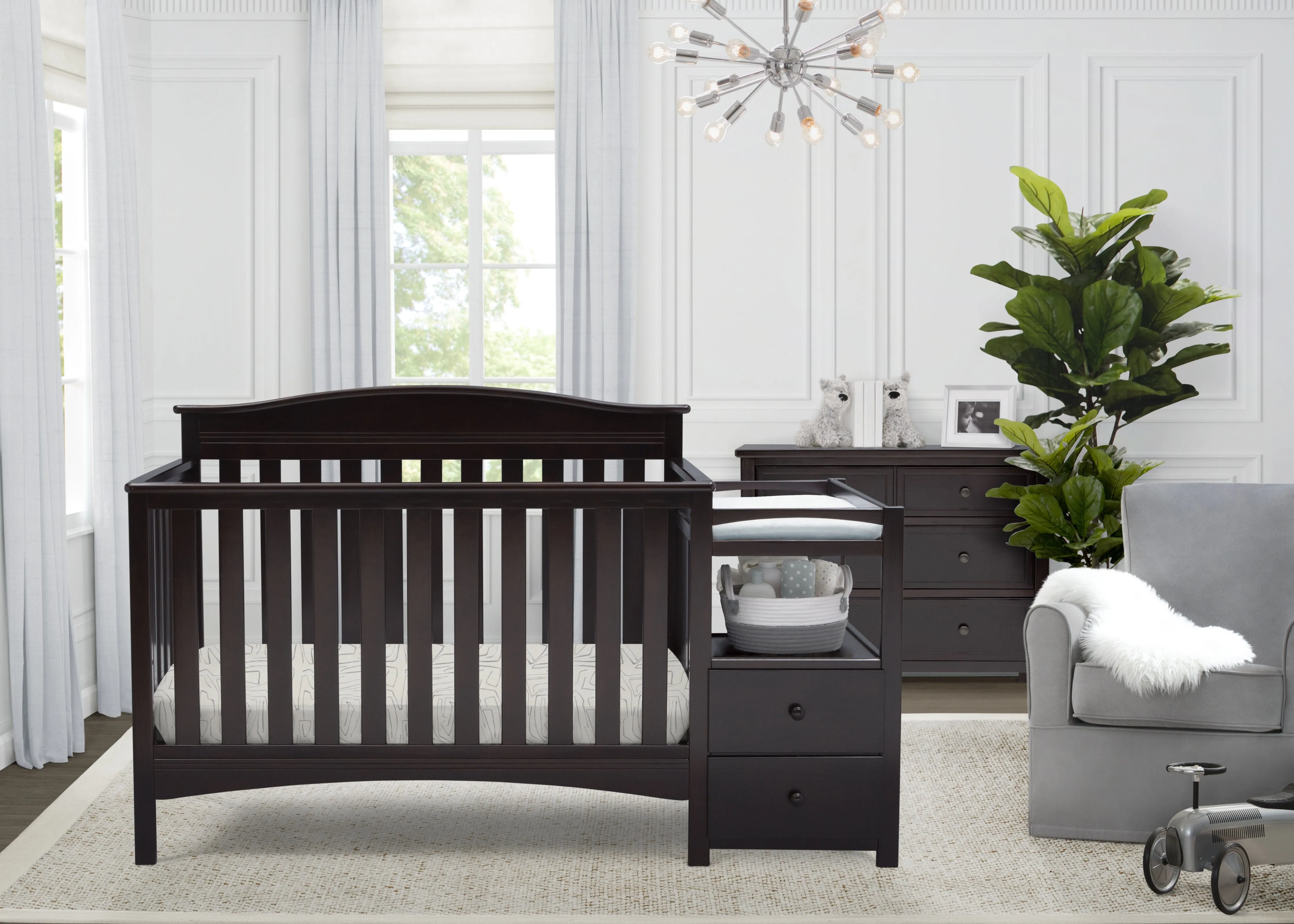 Birkley Convertible Crib and Changer