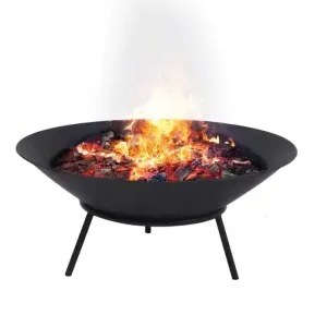 Black Steel Fire Pit