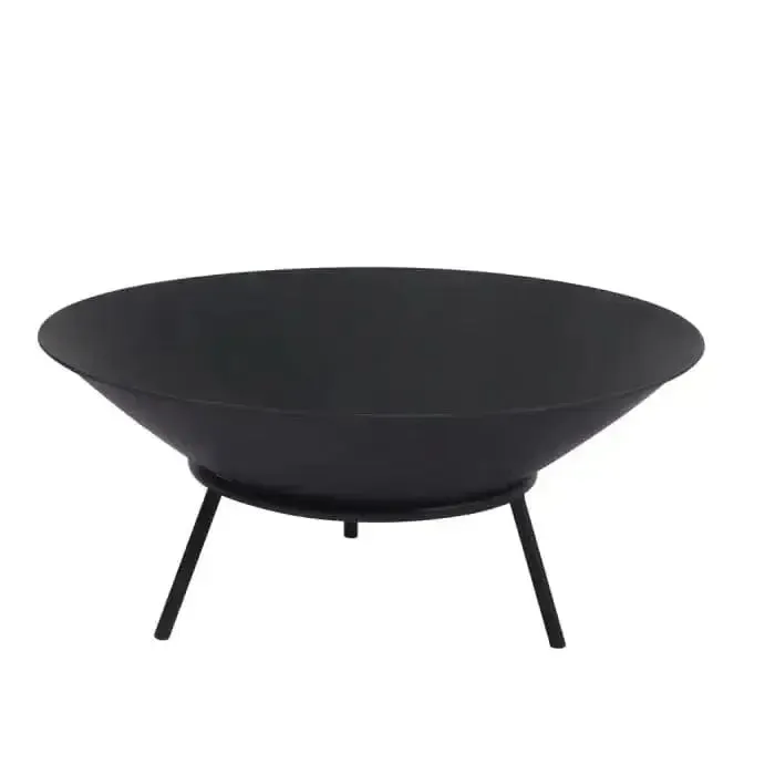 Black Steel Fire Pit