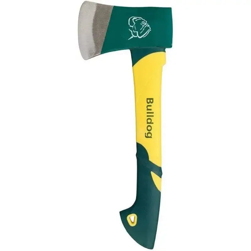 Bulldog Fibreglass Hatchet Axe Rubber Handle 1.5LB