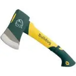 Bulldog Fibreglass Hatchet Axe Rubber Handle 1.5LB
