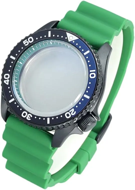 Business Casual Watch Case Sapphire Crystal Glass Mechanical Watch Case for NH34 NH35 NH36 NH38 Movement