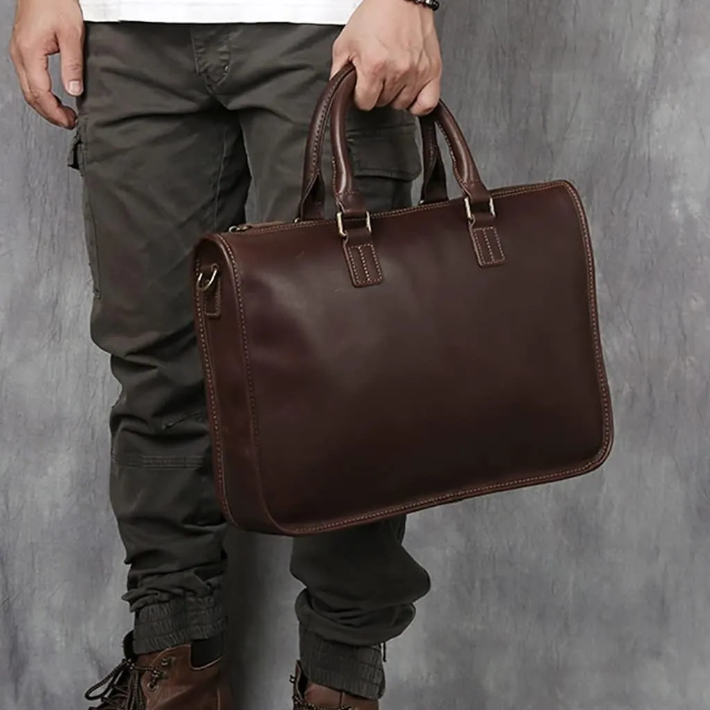 Business Men Briefcase Men Handbag Shoulder Bag for 14 Inch Laptop Bag