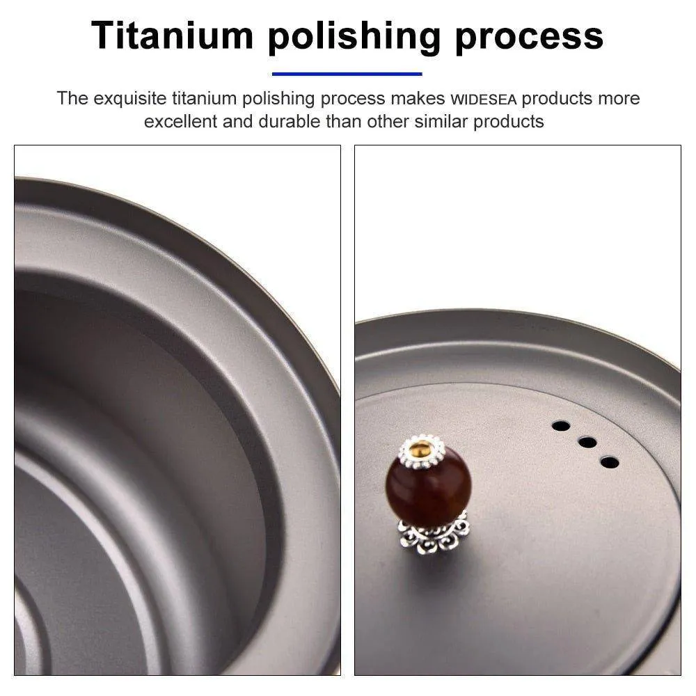 Camping Titanium Kettle1.4 L