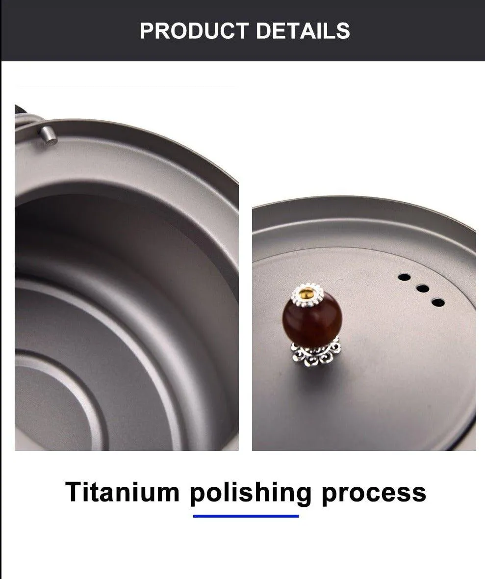 Camping Titanium Kettle1.4 L