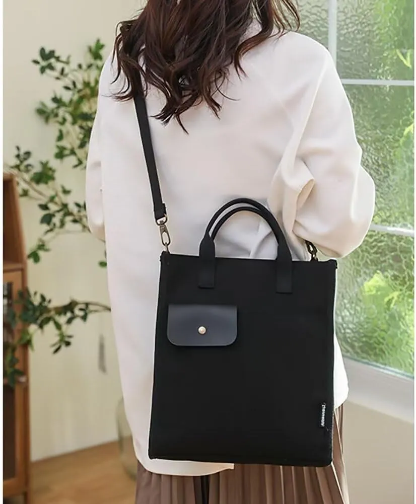 Canvas Tote Handbag for Women Casual Shoulder Bag Designer Top Handle Satchel Crossbody Handbag for Travel Work