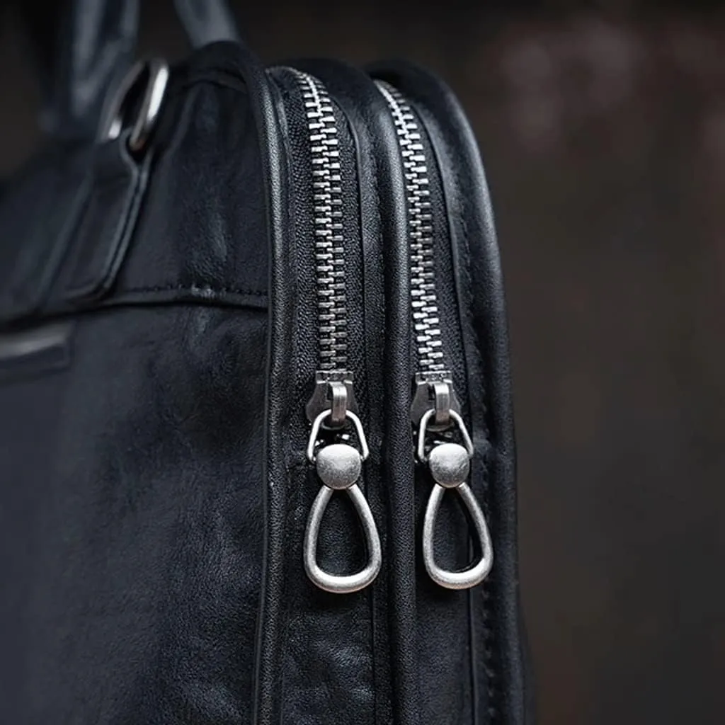 Casual Men's Briefcase Tote Bag Men's Large Capacity Crossbody Bag For 15.6" Laptop Bag