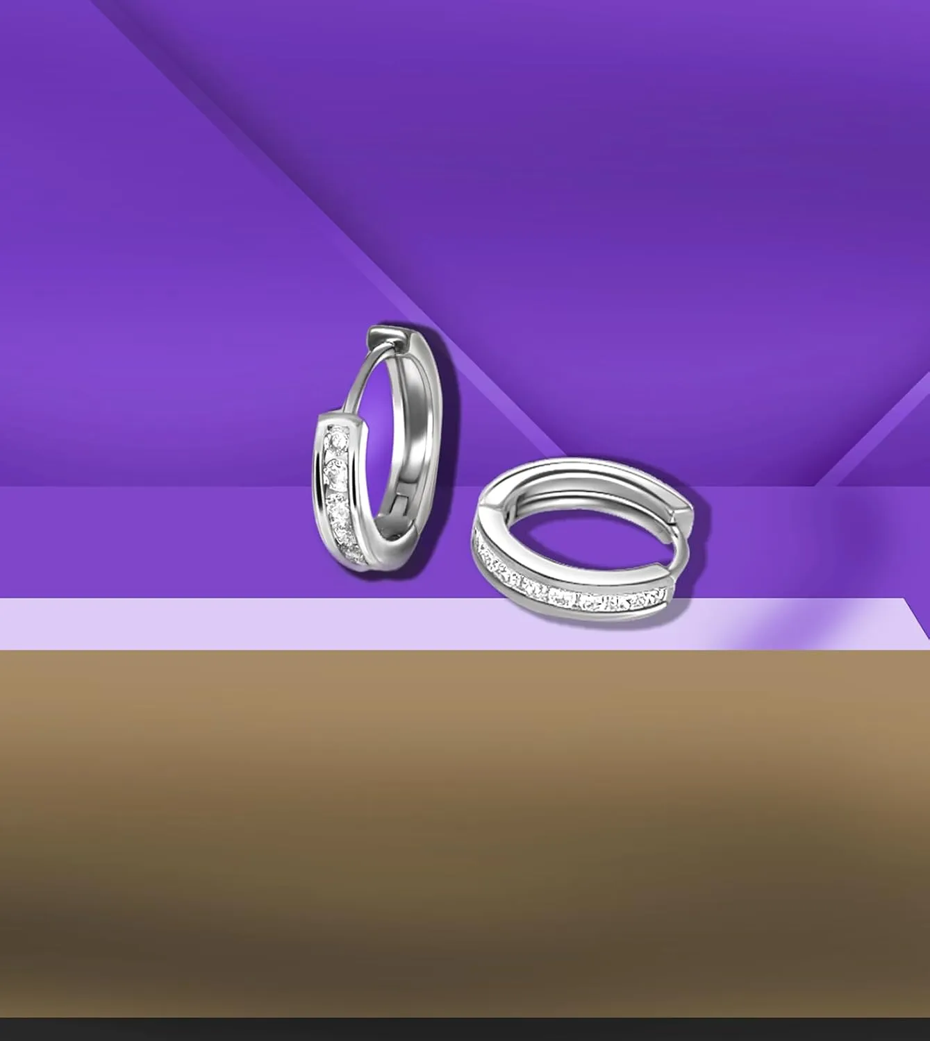 Classcial 18K Plated Large Round Statement Jewelry Gold Hoop Earring for Women Hypoallergenic