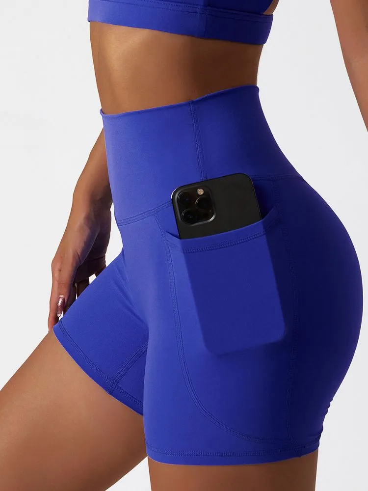 ContourCraft High-Waist Yoga Shorts
