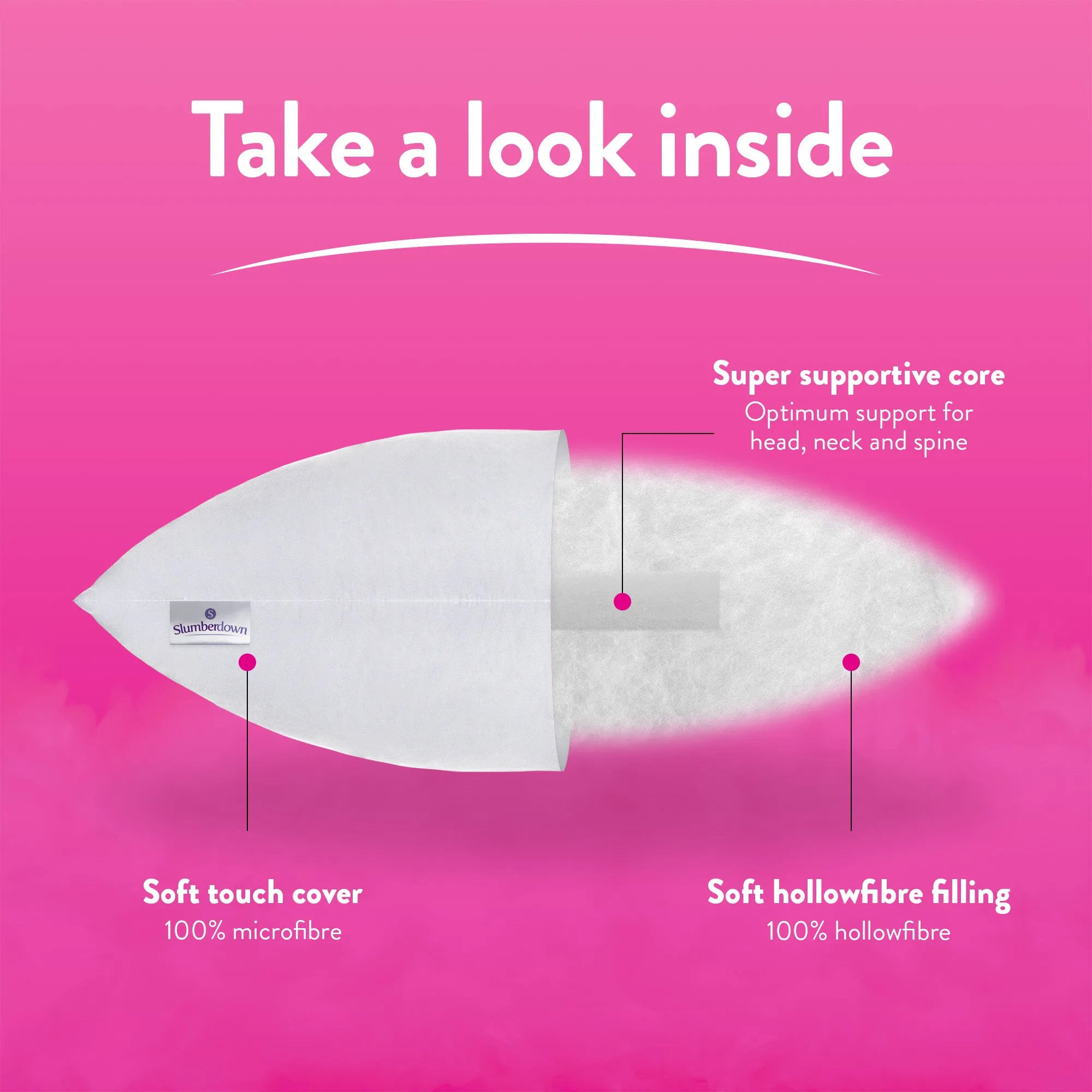 Cosy Nights Super Support Pillow