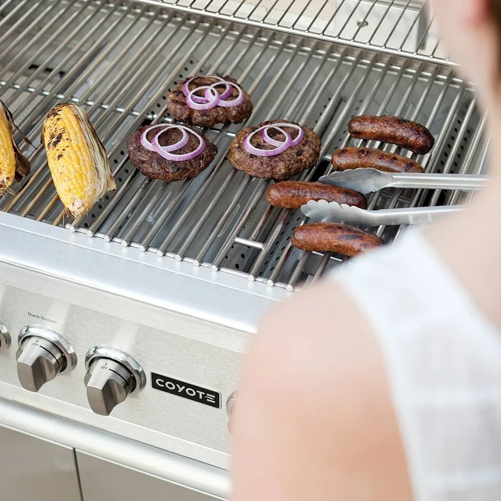 Coyote S-Series 30" Grill, LED Lights, Ceramics - C2SL30