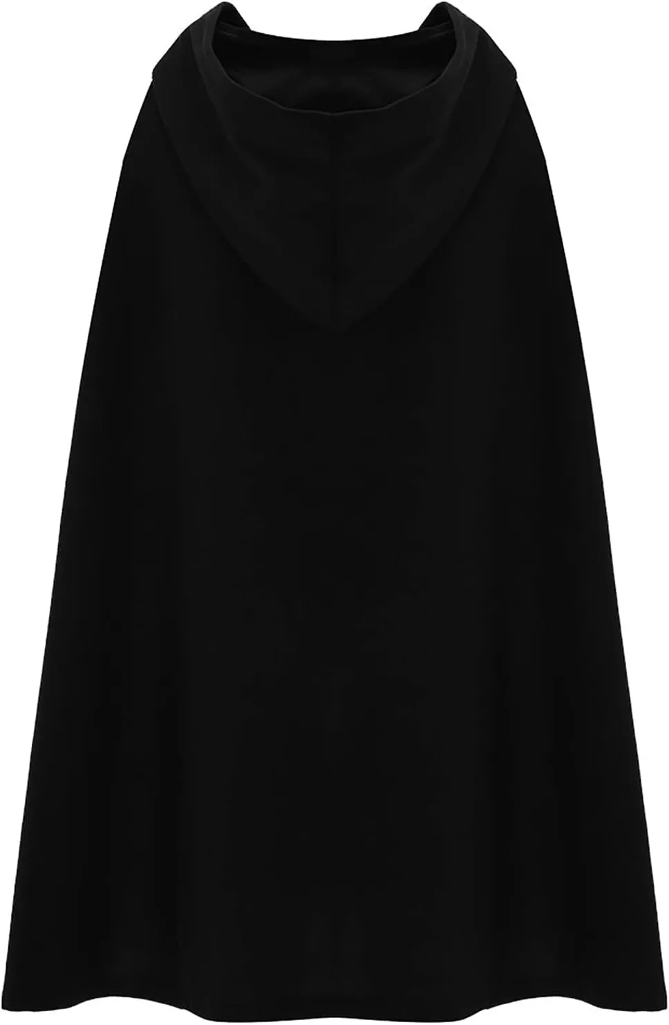DASAYO Women Oversize Long Cloak Hooded Cardigan Open Front Cape Mantle Trench Coats Shawl Cape Windproof Walker Coat Winter