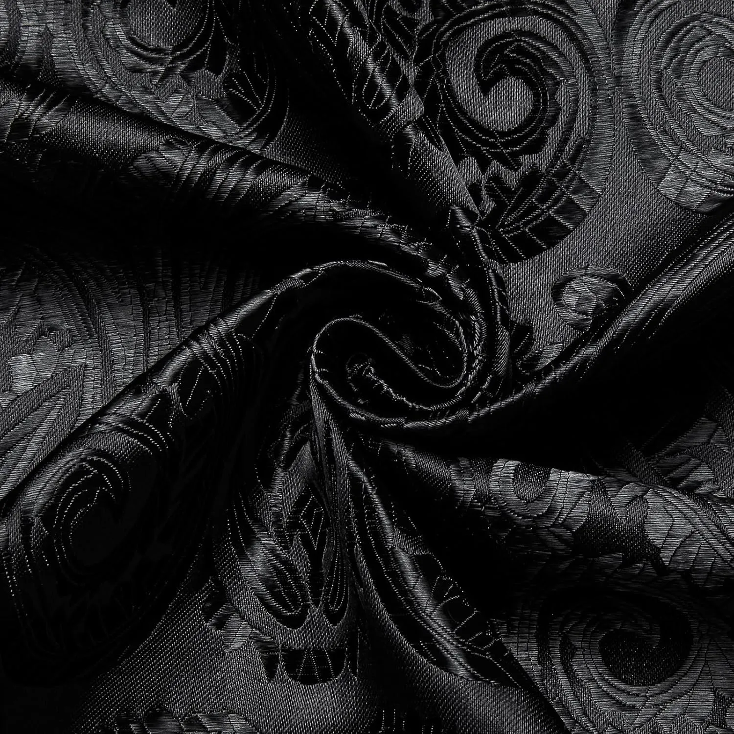 DiBanGu Silk Mens Dress Shirts,Woven Paisley Long Sleeve Button Down Shirt for Men Casual Regular Fit Shirts Wedding Party