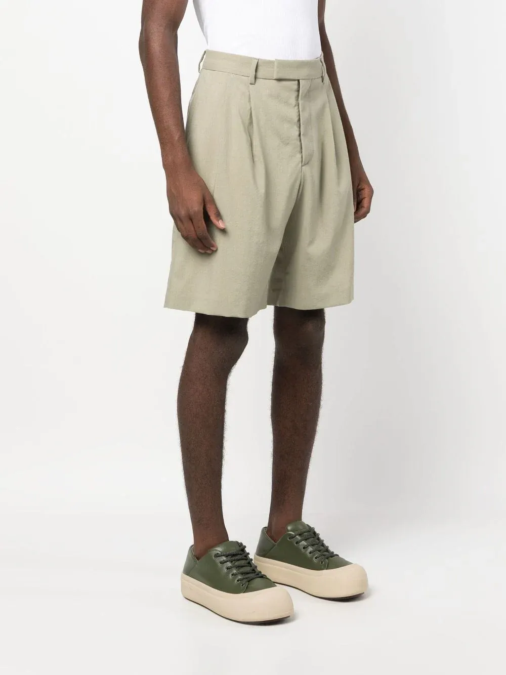 Double Pleat Shorts