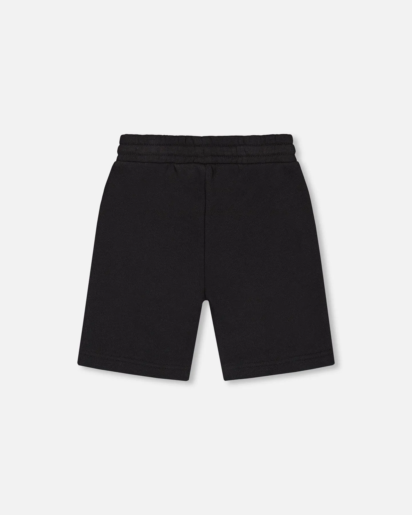 DPD French Terry Boys Zip Side Short in Anthracite