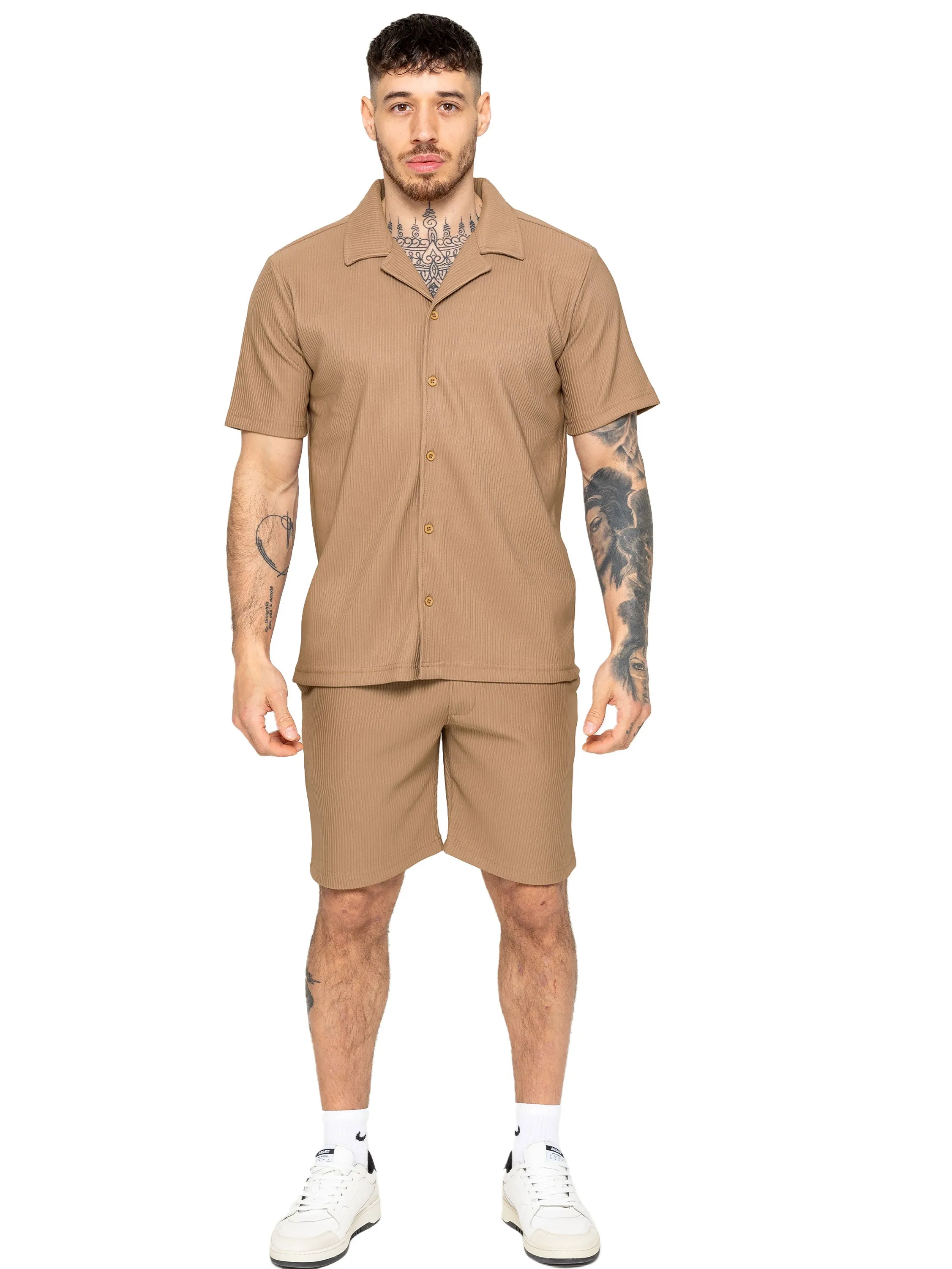 Enzo | Mens Textured Summer Outfit Set
