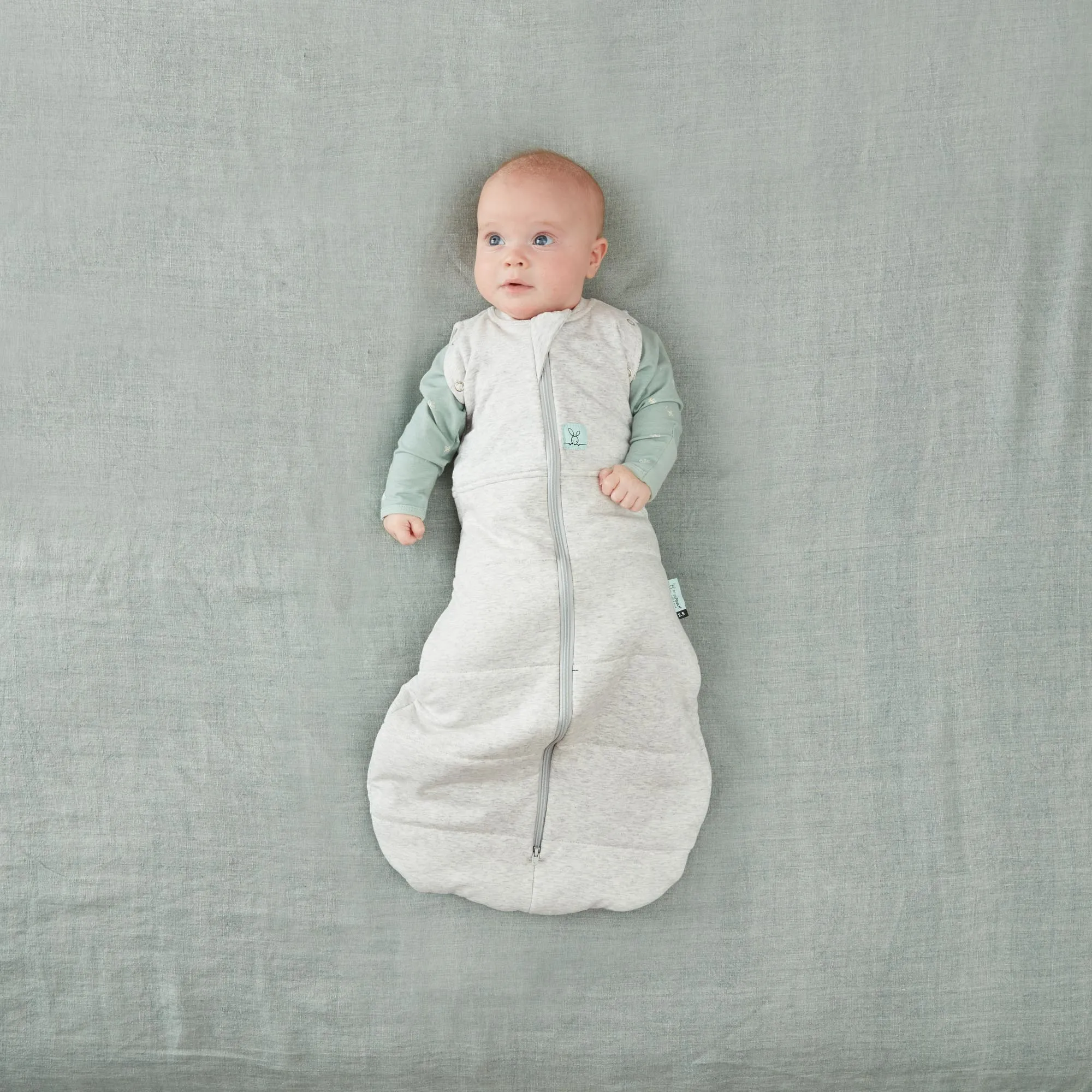 ergoPouch Cocoon Swaddle Bag 2.5 TOG - Grey Marle