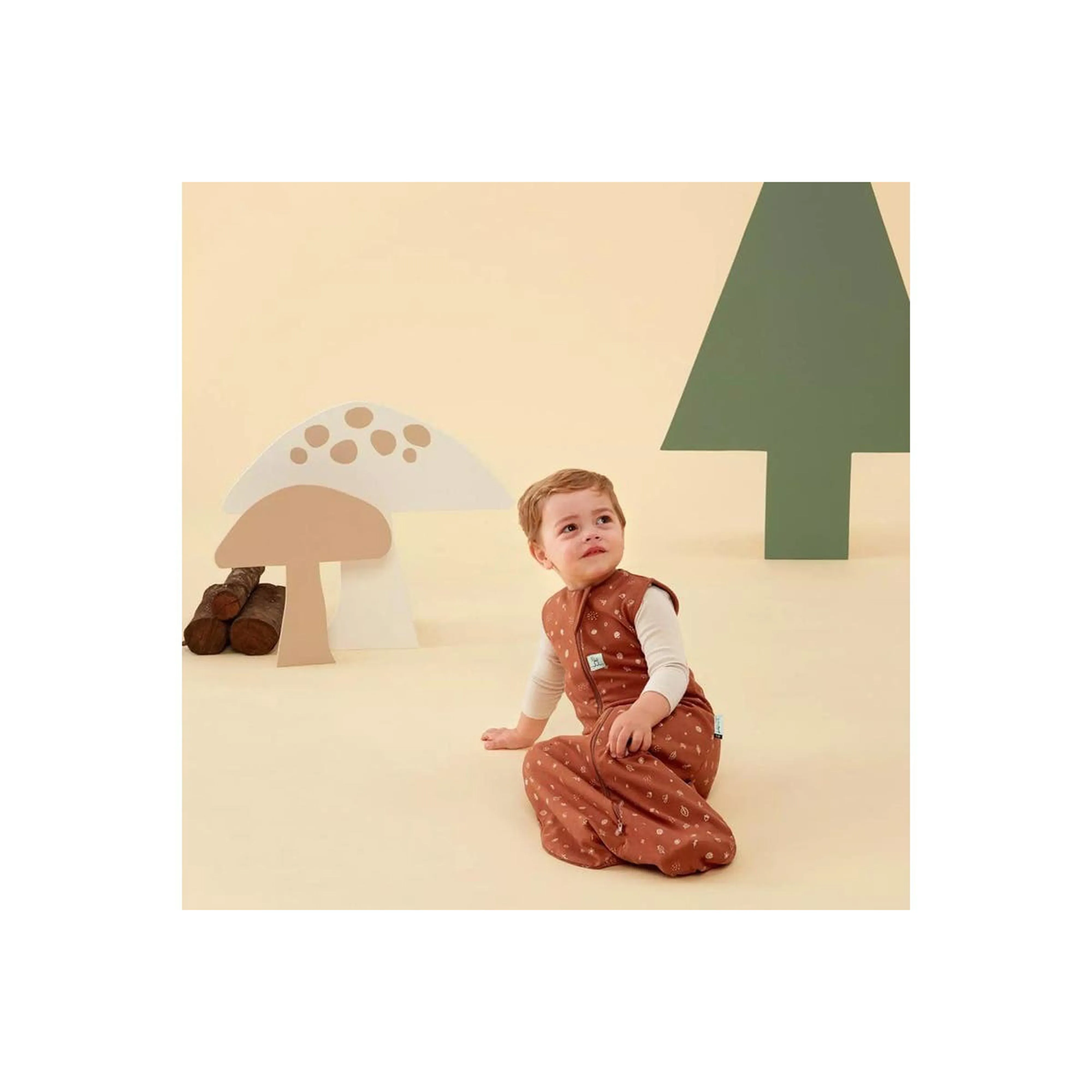 ergoPouch Jersey Sleeping Bag 1.0 TOG - Acorn