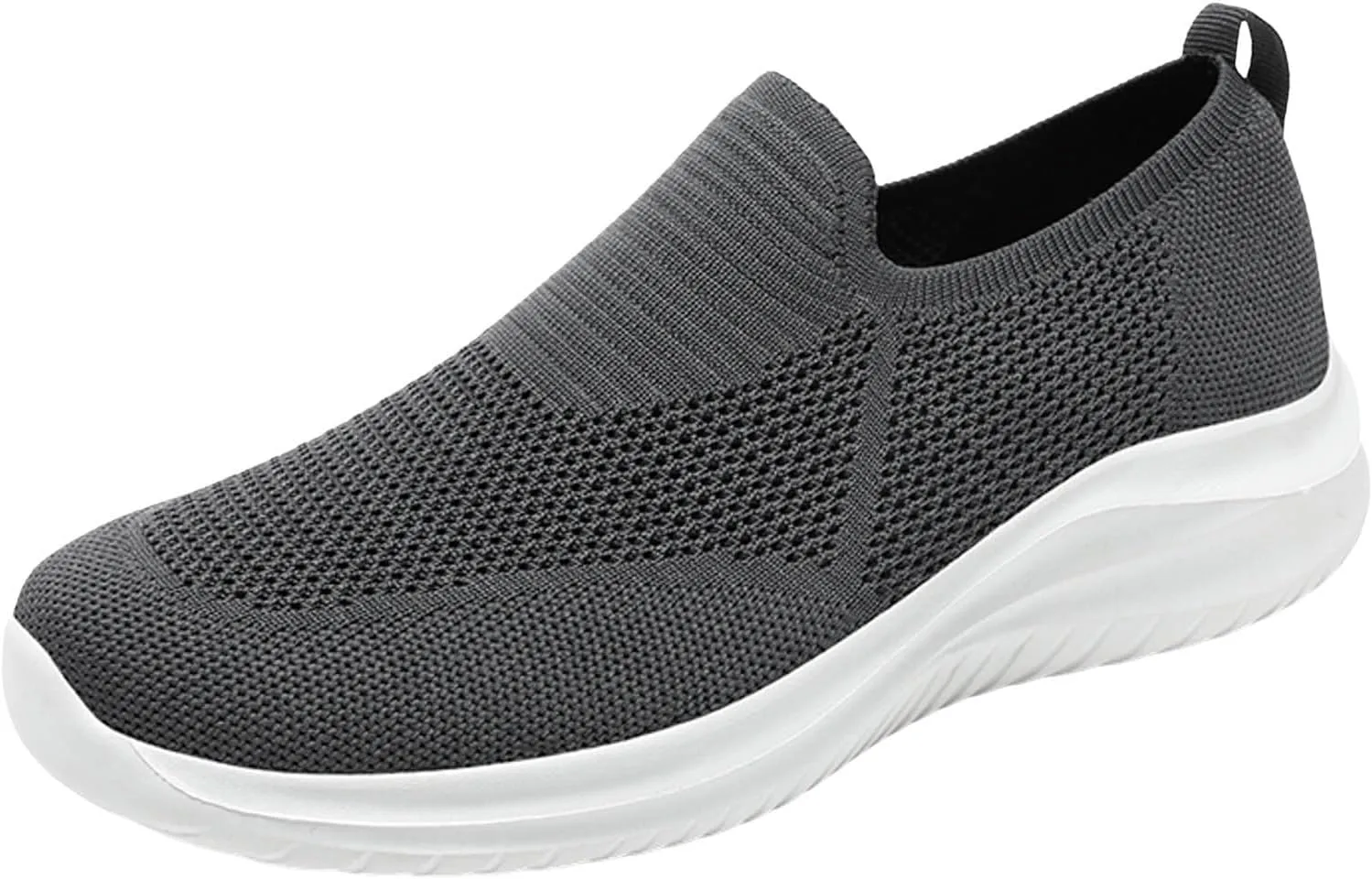 Fashion Lightweight Sneakers for Men Lightweight Sport Gym Jogging Walking Sneaker Elastic Fly Woven Mesh Shoes