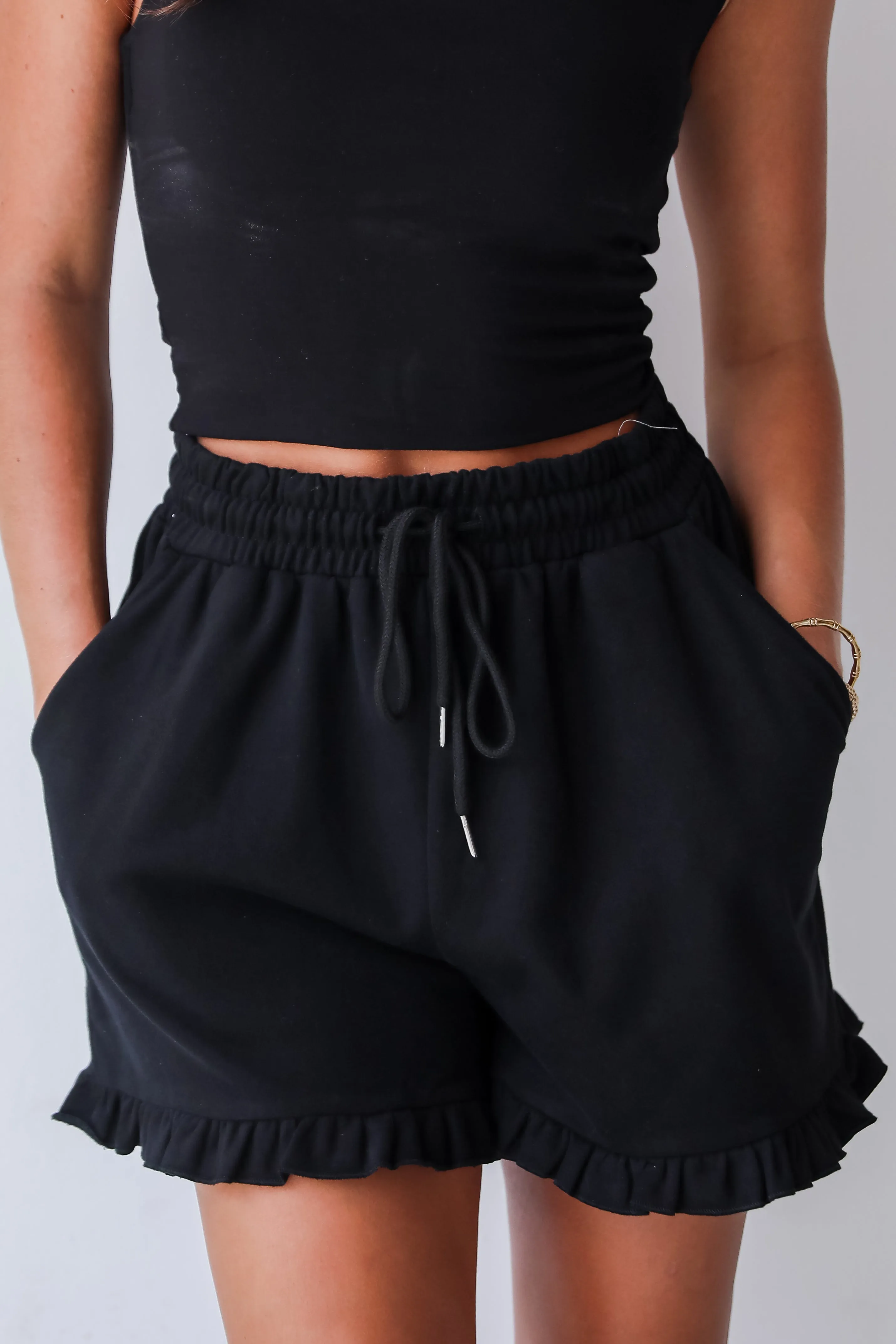 FINAL SALE - Touchdown Ruffle Shorts