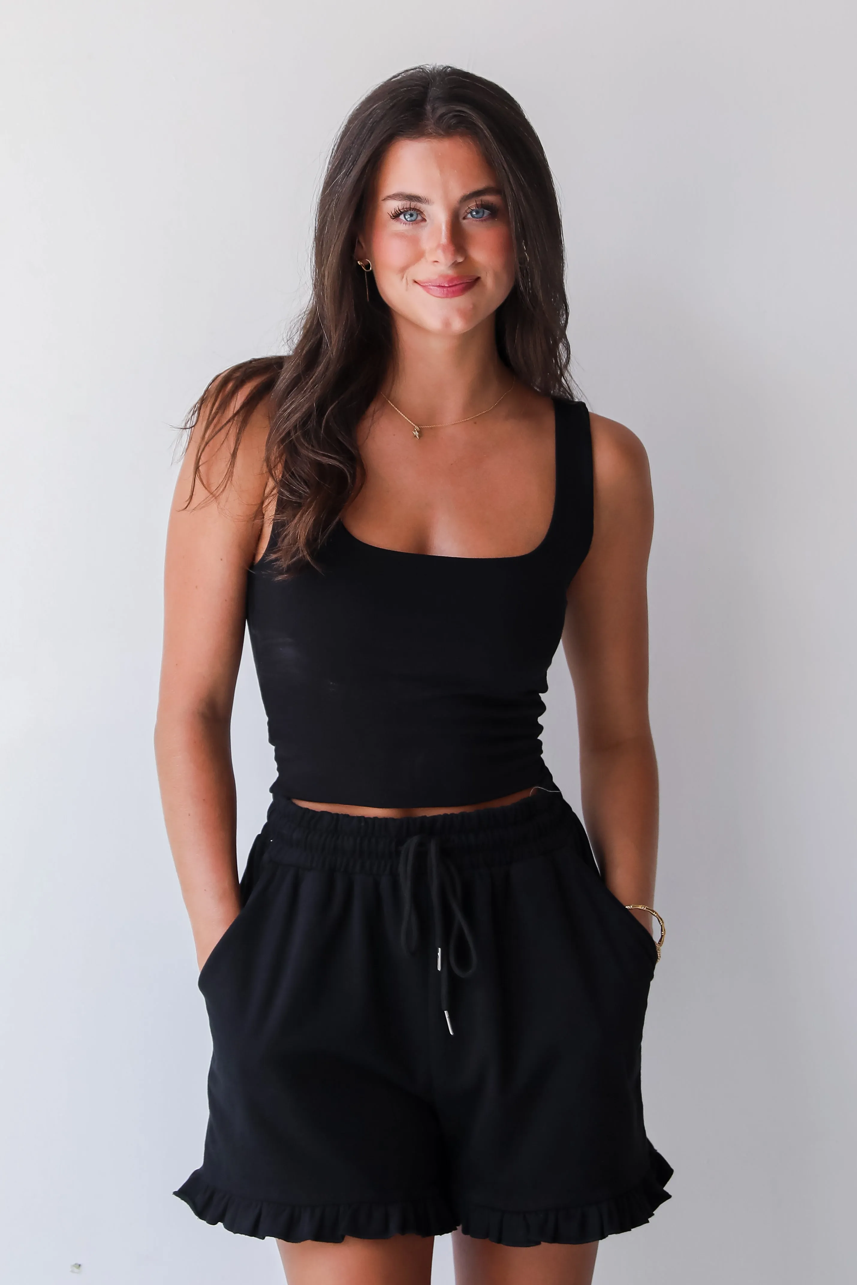 FINAL SALE - Touchdown Ruffle Shorts