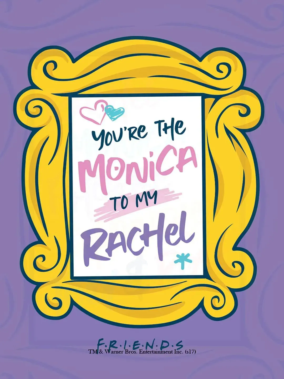 Friends Monica To My Rachel Rectangle Pillow