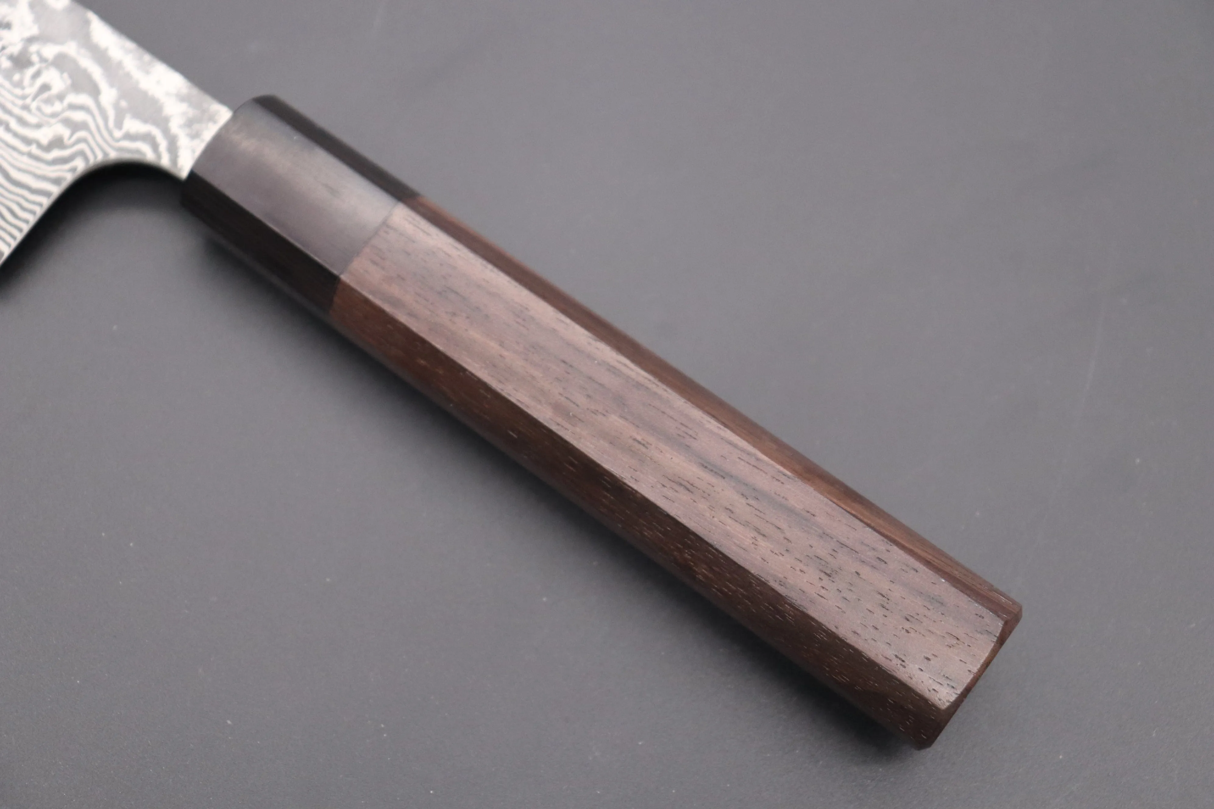 Fu-Rin-Ka-Zan R-2 Damascus Wa Series FRN-8 Wa Sujihiki 270mm (10.6 inch, Octagon Shaped Red-Sandalwood Handle)