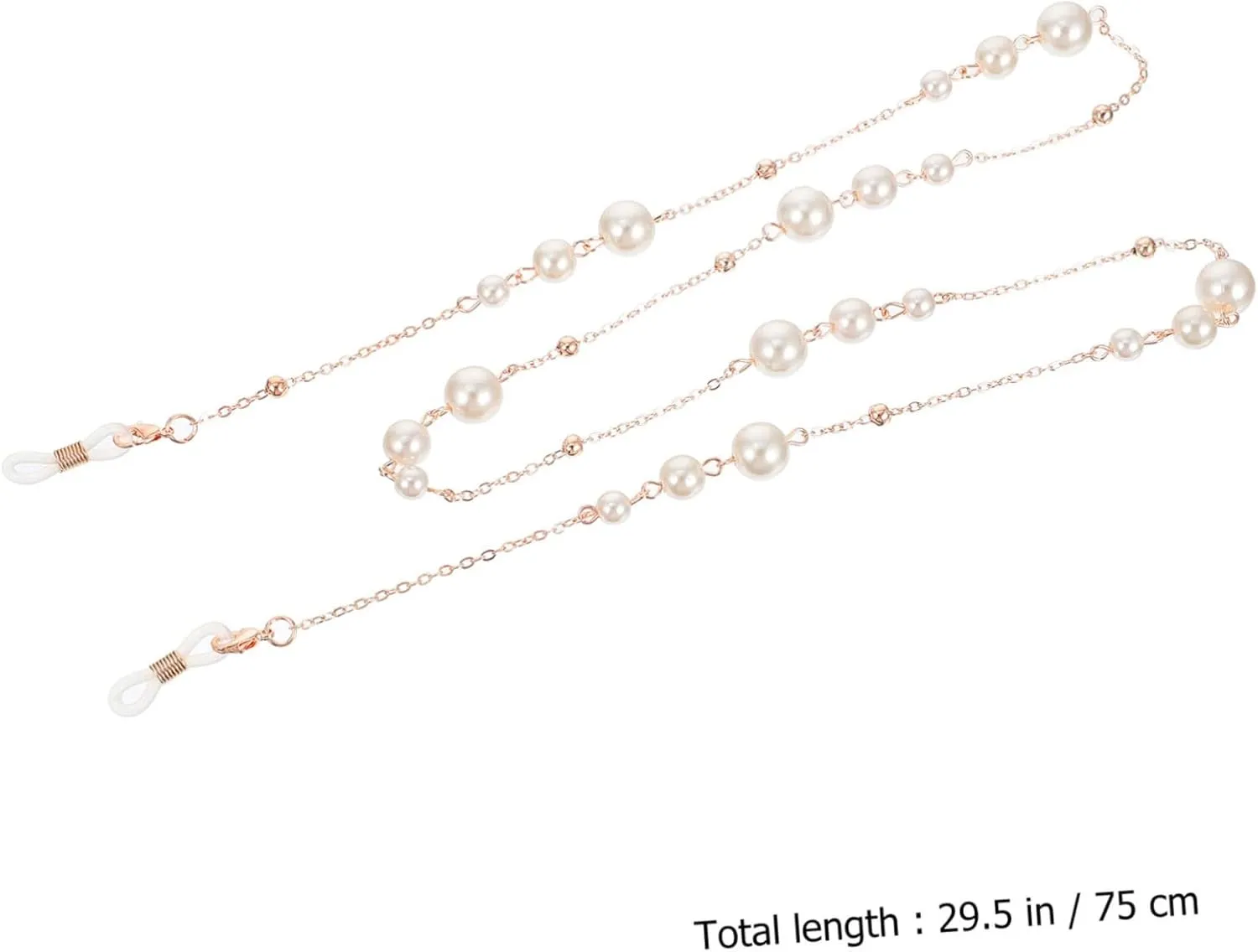 Glasses Chain Eyeglasses for Women Pearl Sunglasses Girl Sunglasses Lanyards for Women Glasses Rope
