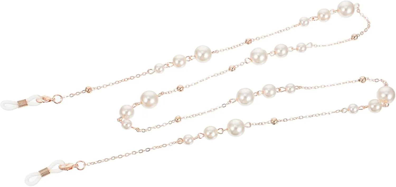 Glasses Chain Sunglasses Lanyard Pearl Eyeglass Strap Sun Glasses Women Eyeglasses Glasses Accessory