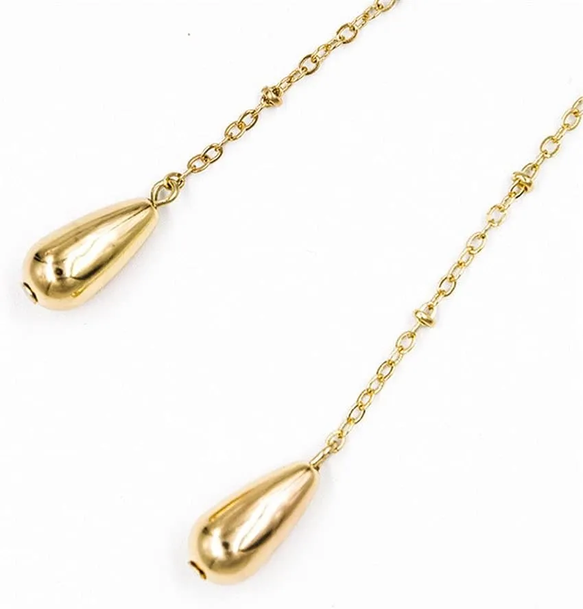 Gold Glasses Chain for Women Round beads Lanyard Fashion Glasses Strap Sunglasses Cords Casual Glasses Accessories