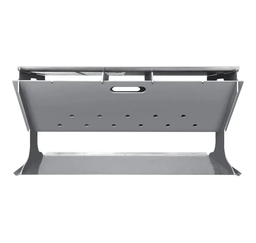 Grillz Portable Camping Fire Pit and BBQ