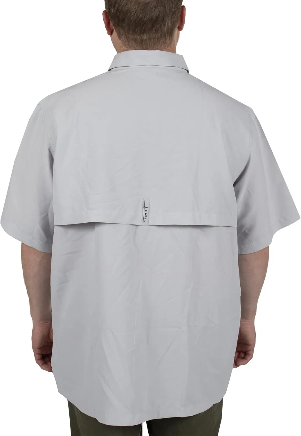 HABIT Men's Short Sleeve Fishing Guide Shirt
