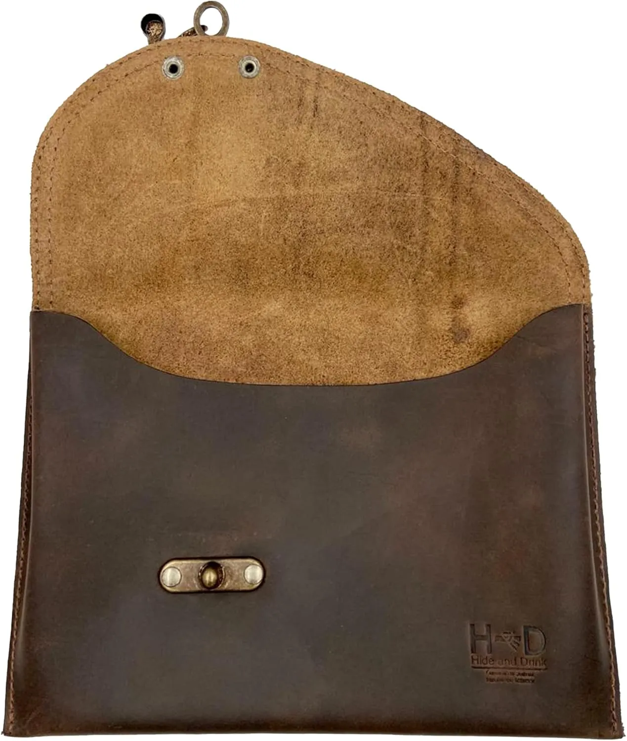 Hide & Drink, Petit Clutch Bag, Vintage Handbag, Evening Bag, Travel Accessory, Full Grain Leather, Handmade