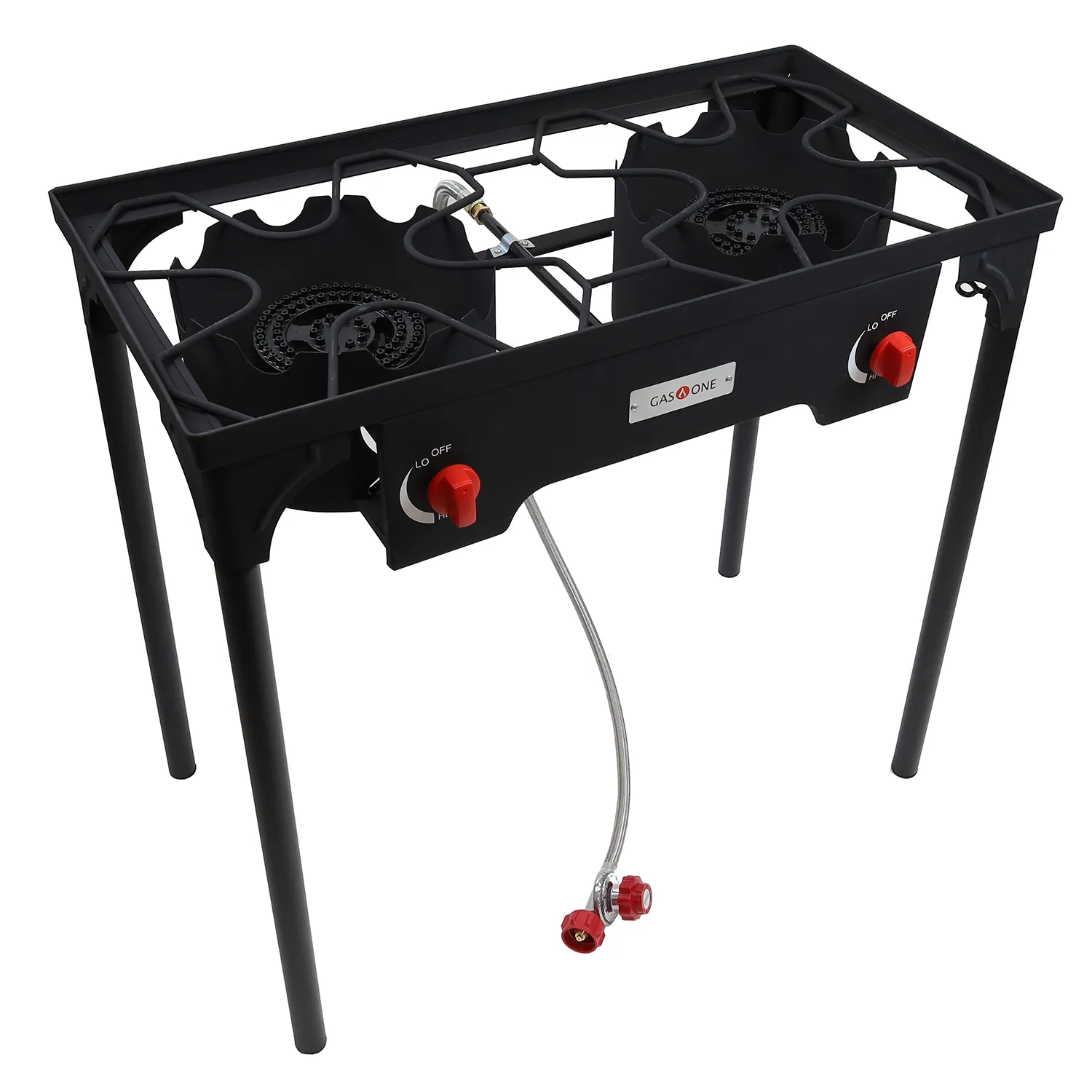 HIGH PRESSURE 2 BURNER W/CARRY BAG