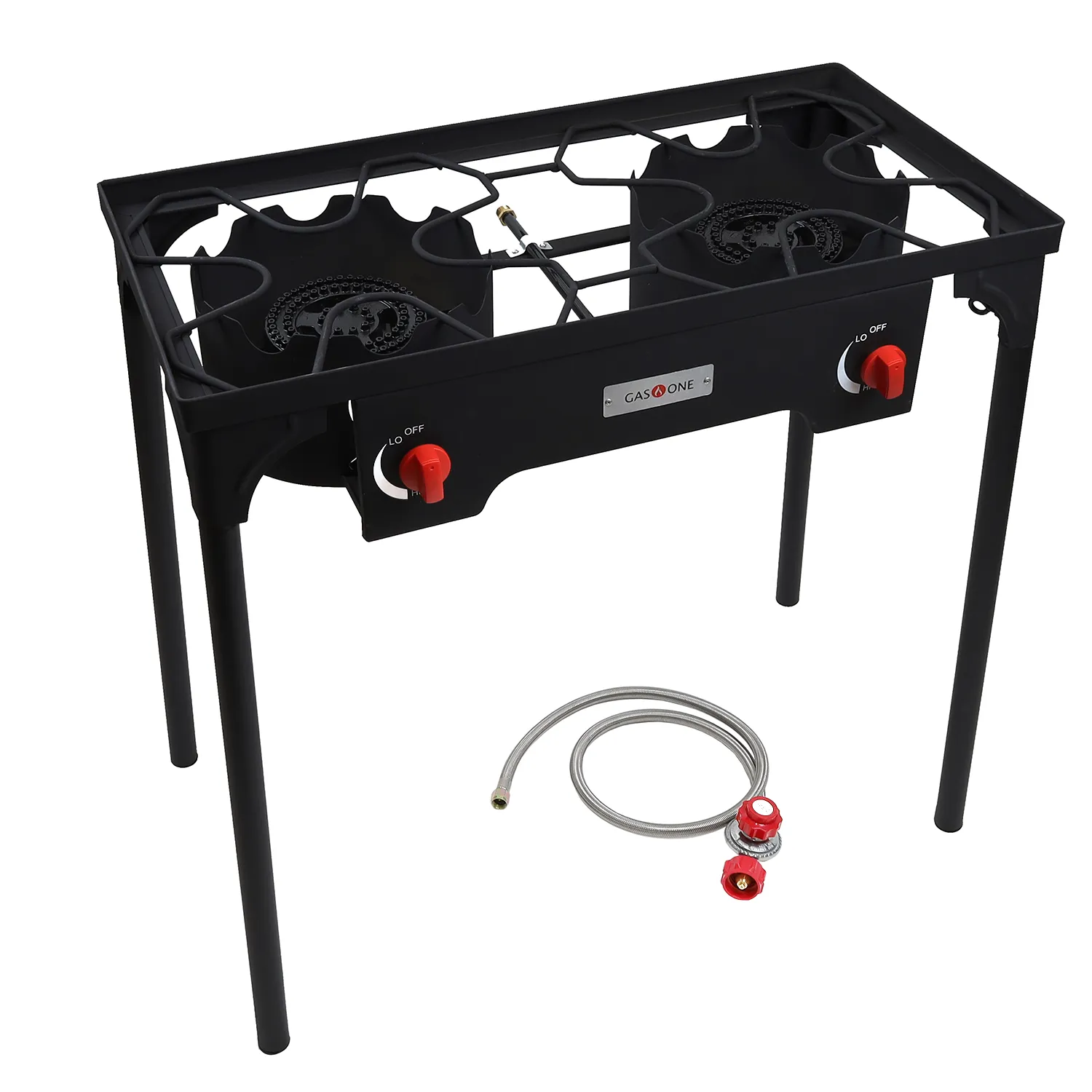 HIGH PRESSURE 2 BURNER W/CARRY BAG